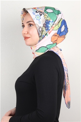 Gloria Eşarp 3083-4 Mavi