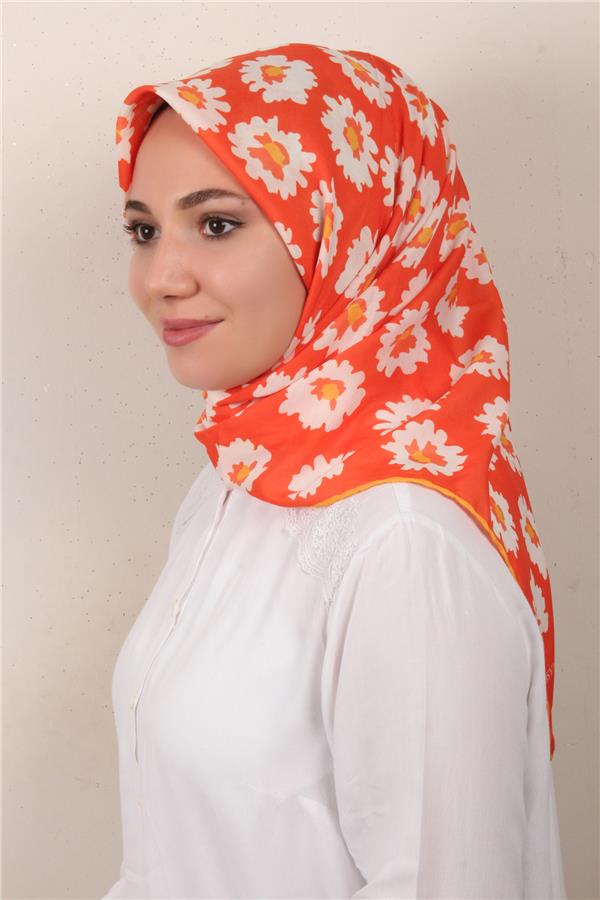 Gloria Eşarp 3084-4 Turuncu