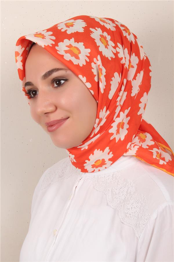 Gloria Eşarp 3084-4 Turuncu