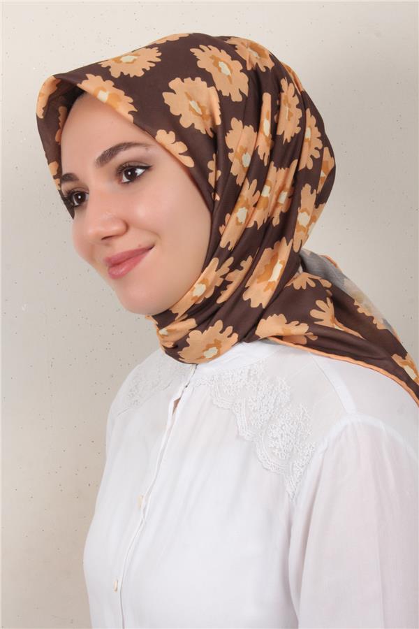 Gloria Eşarp 3084-5 Kahverengi
