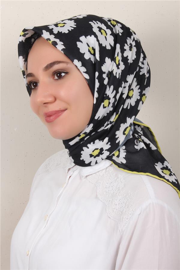 Gloria Eşarp 3084-6 Siyah