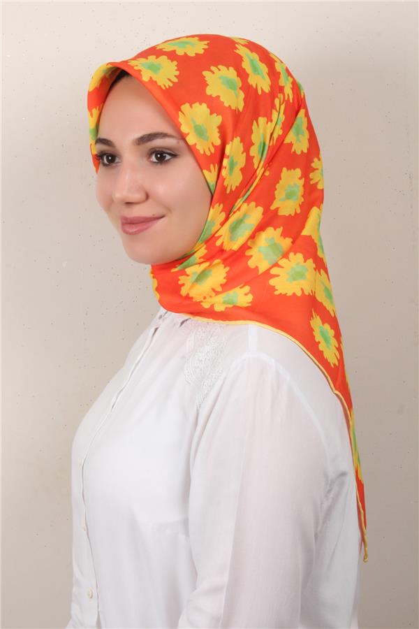 Gloria Eşarp 3084-7 Turuncu