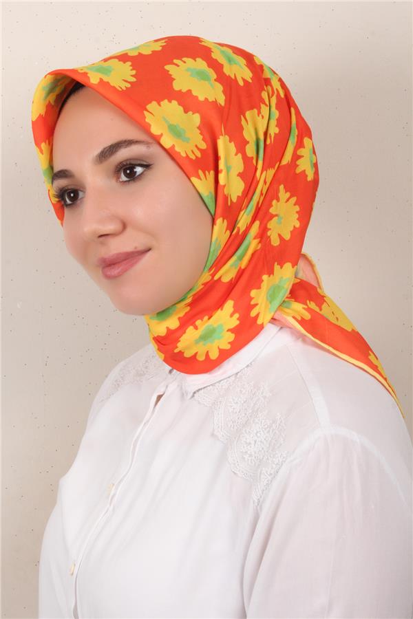 Gloria Eşarp 3084-7 Turuncu