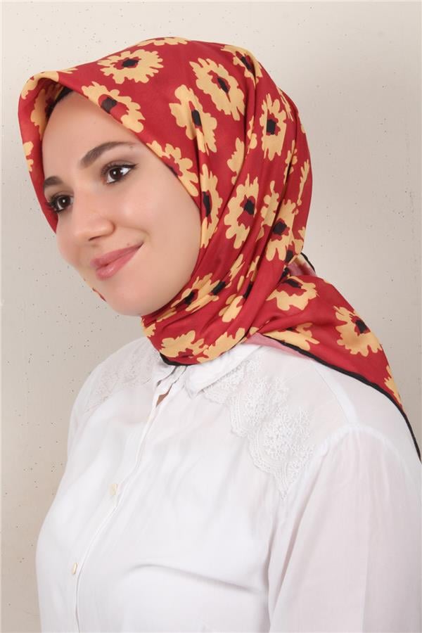 Gloria Eşarp 3084-8 Kırmızı