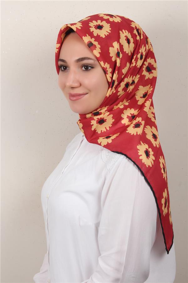 Gloria Eşarp 3084-8 Kırmızı