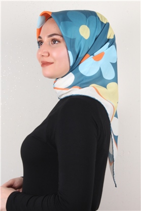 Gloria Eşarp 3086-12 Petrol Mavisi