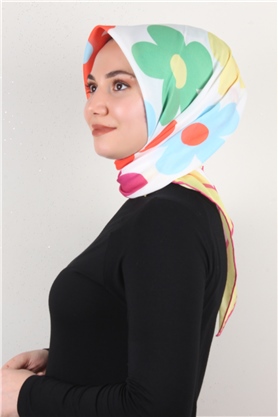 Gloria Eşarp 3086-15 Sarı-Pembe