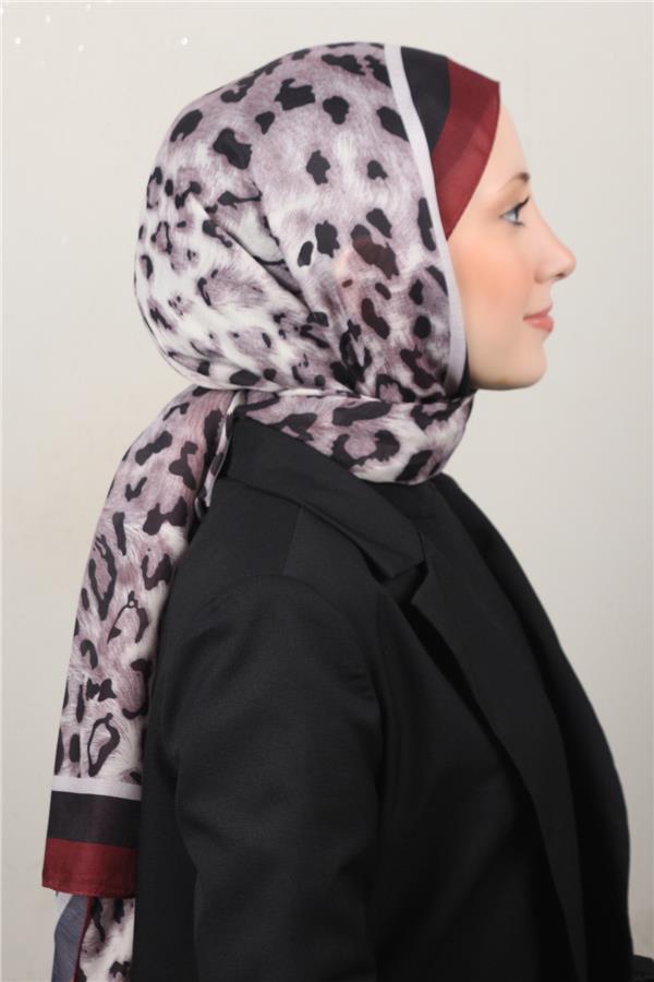 Gloria Soft Şal 4646-1 Bordo 