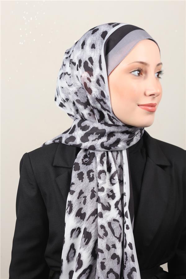 Gloria Soft Şal 4646-2 Gri 