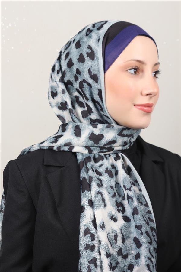 Gloria Soft Şal 4646-7 Morcivert 