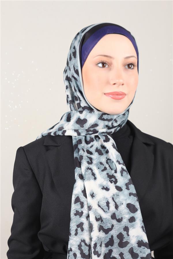 Gloria Soft Şal 4646-7 Morcivert 