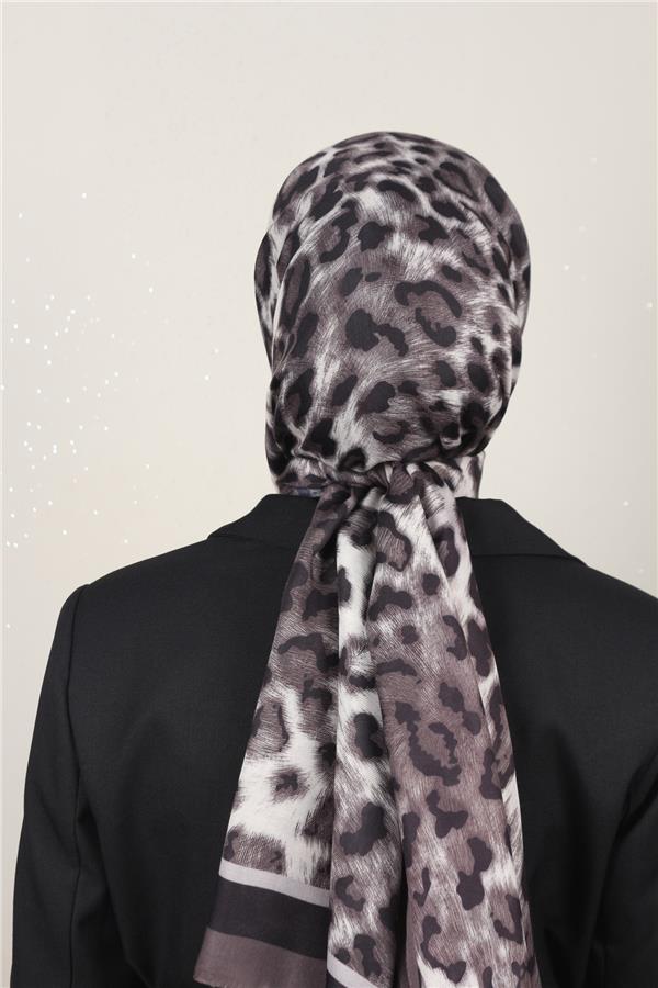 Gloria Soft Şal 4646-8 Kahve 