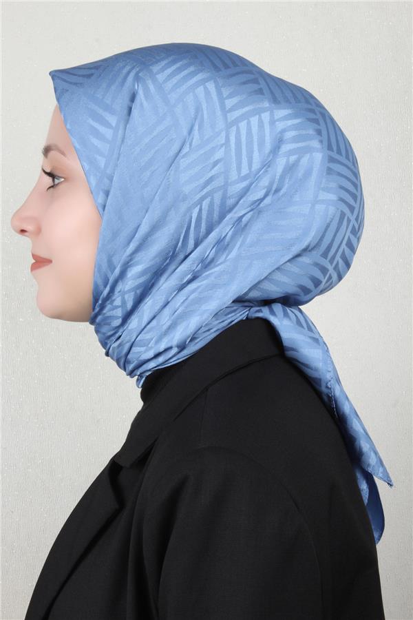 Golden Jakar Eşarp 4119-11 Açık Mavi