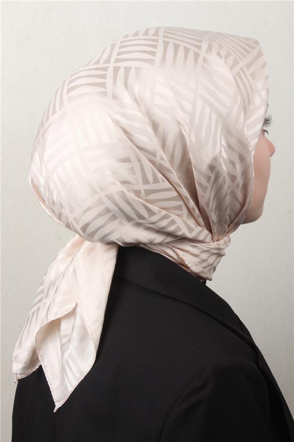 Golden Jakar Eşarp 4119-17 Açık Bej