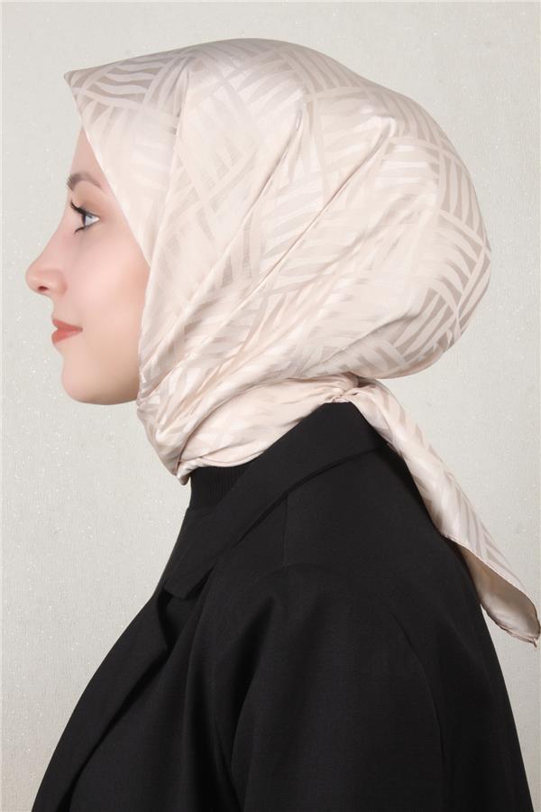 Golden Jakar Eşarp 4119-17 Açık Bej