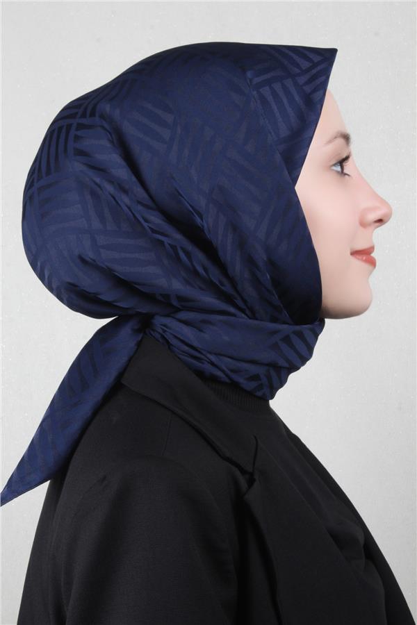 Golden Jakar Eşarp 4119-20 Lacivert