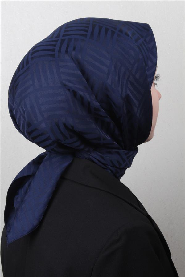 Golden Jakar Eşarp 4119-20 Lacivert