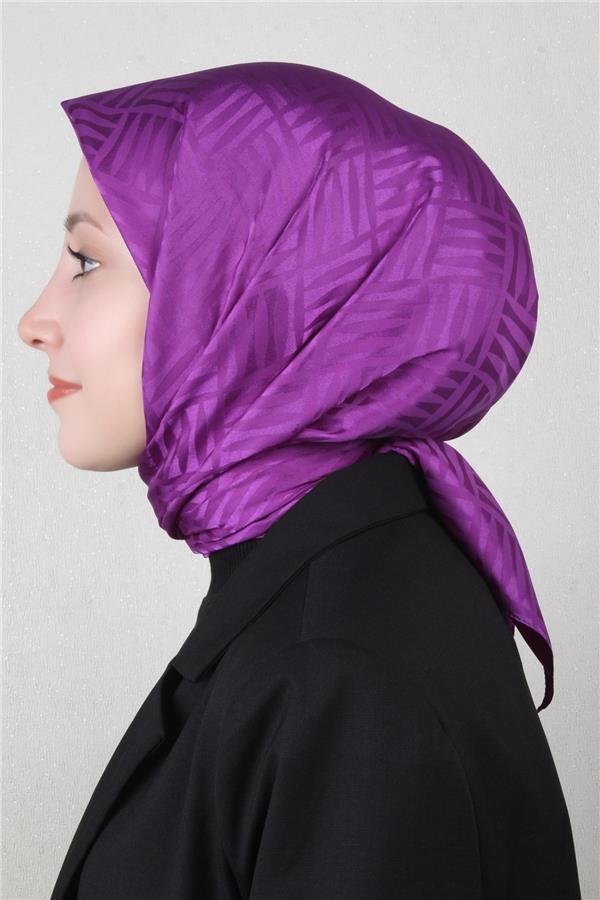 Golden Jakar Eşarp 4119-22 Mor