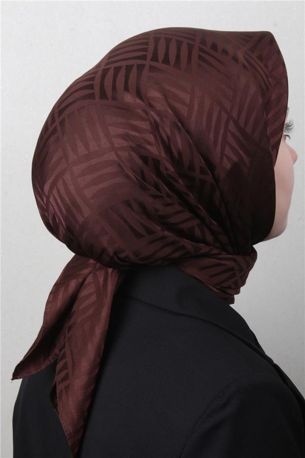 Golden Jakar Eşarp 4119-25 Acı Kahve