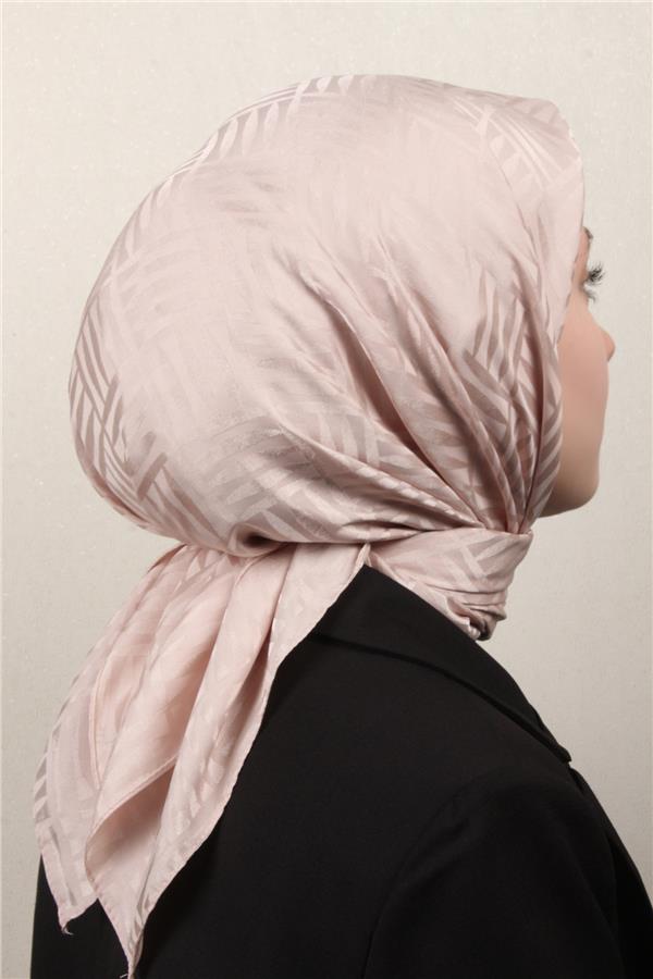 Golden Jakar Eşarp 4119-3 Açık Pudra