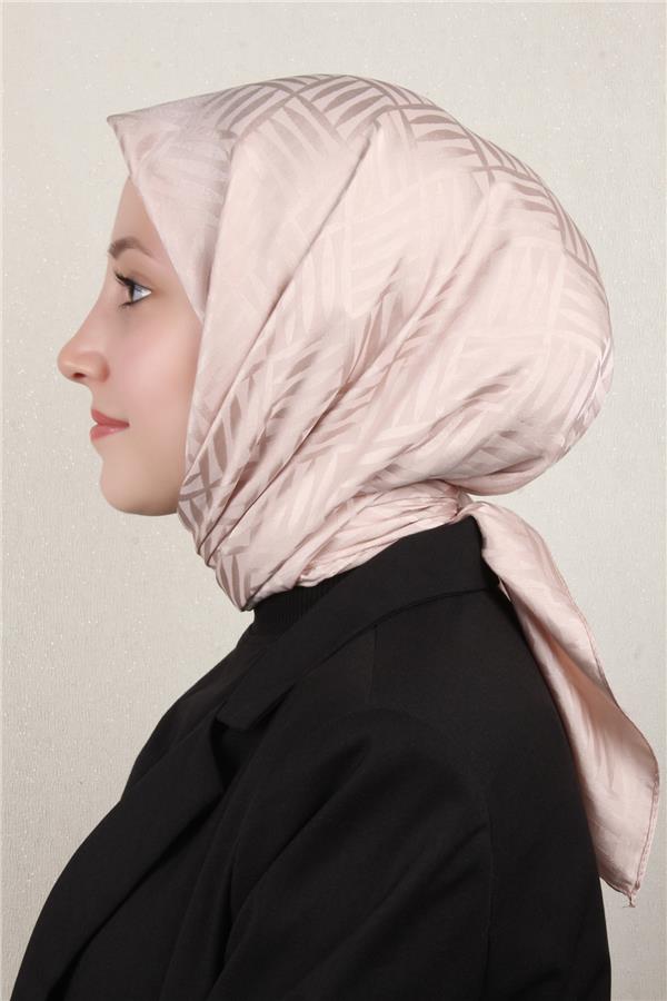 Golden Jakar Eşarp 4119-3 Açık Pudra