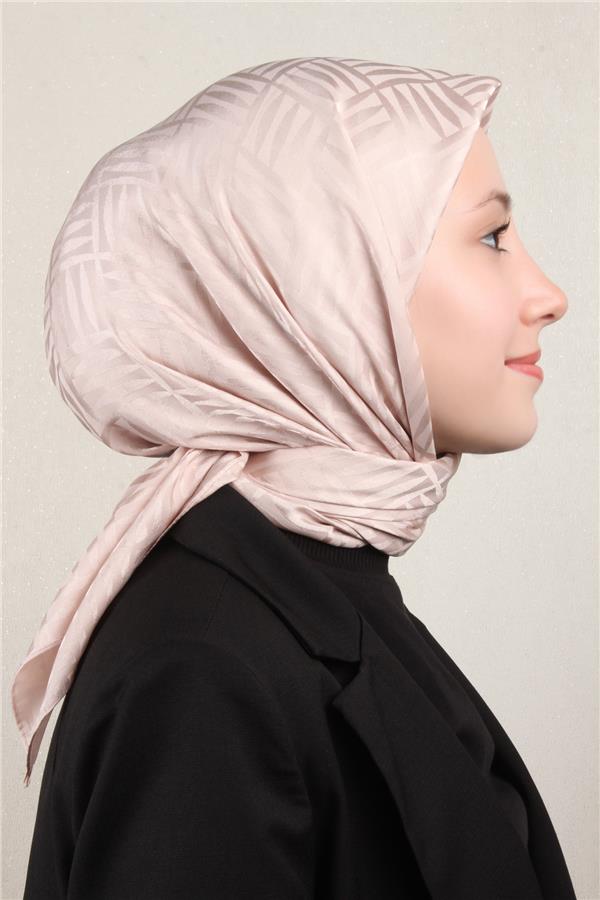 Golden Jakar Eşarp 4119-3 Açık Pudra