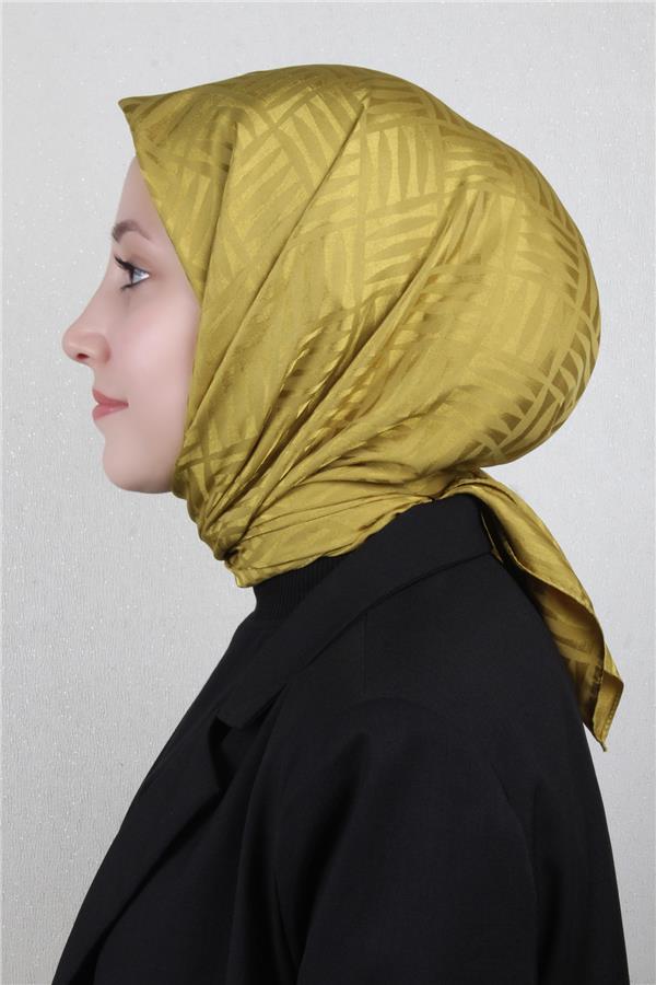 Golden Jakar Eşarp 4119-6 Yağ Yeşili