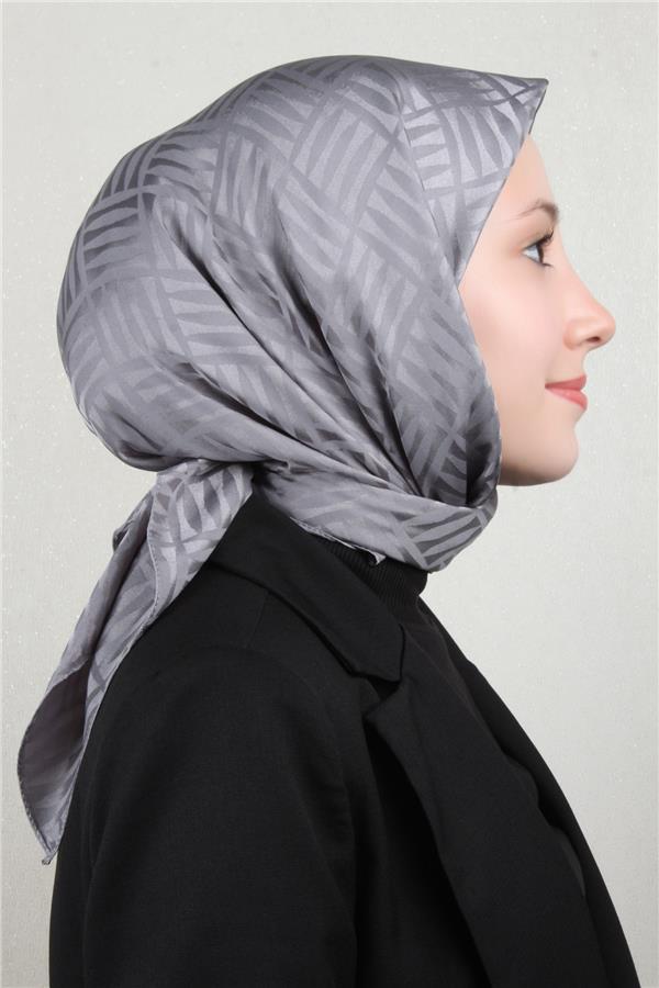Golden Jakar Eşarp 4119-7 Gri