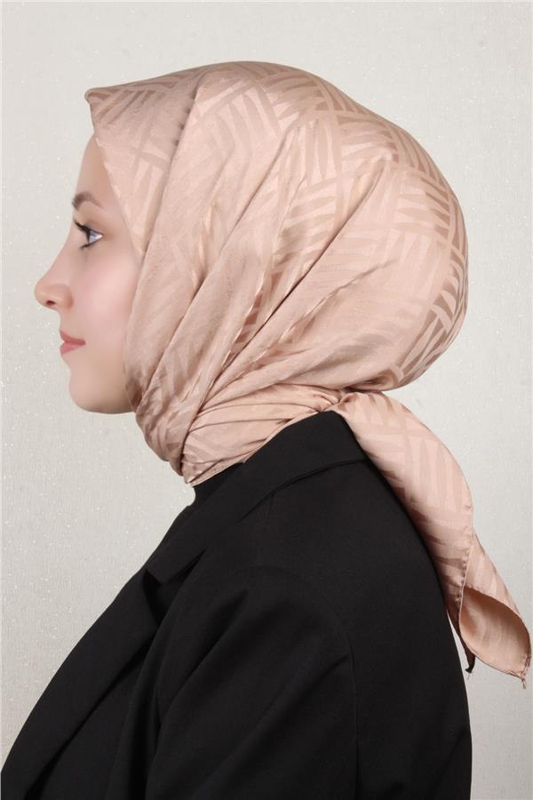 Golden Jakar Eşarp 4119-8 Bej