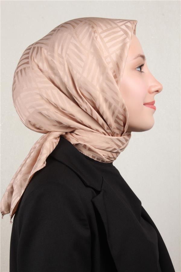 Golden Jakar Eşarp 4119-8 Bej