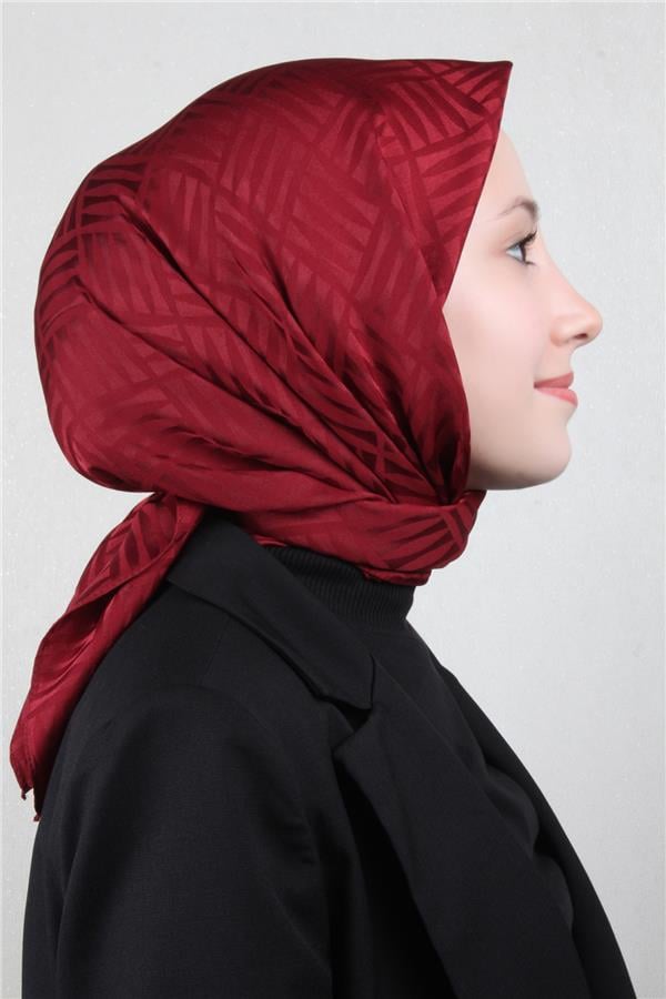 Golden Jakar Eşarp 4119-9 Bordo