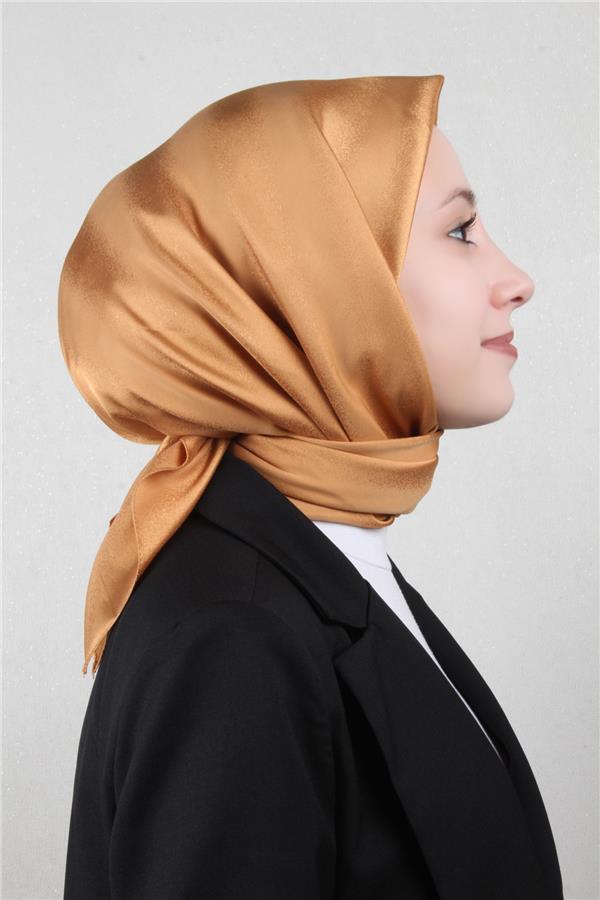 Golden Jakar Eşarp 4135-10 Karamel