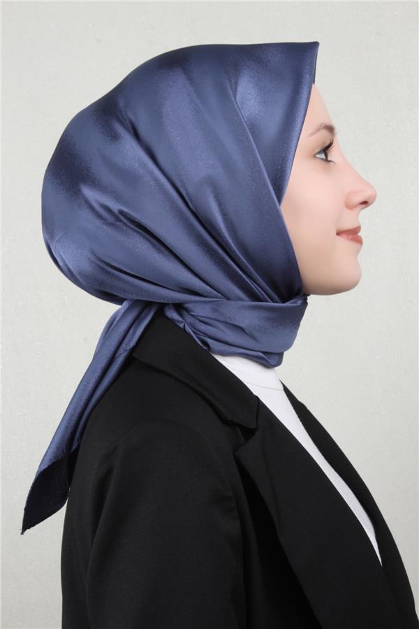 Golden Jakar Eşarp 4135-18 İndigo