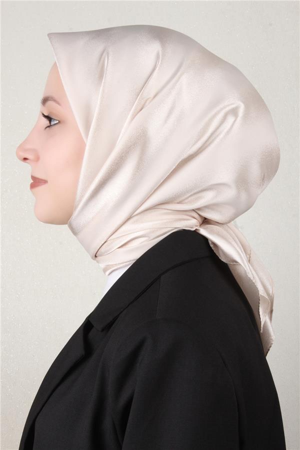 Golden Jakar Eşarp 4135-8 Açık Bej