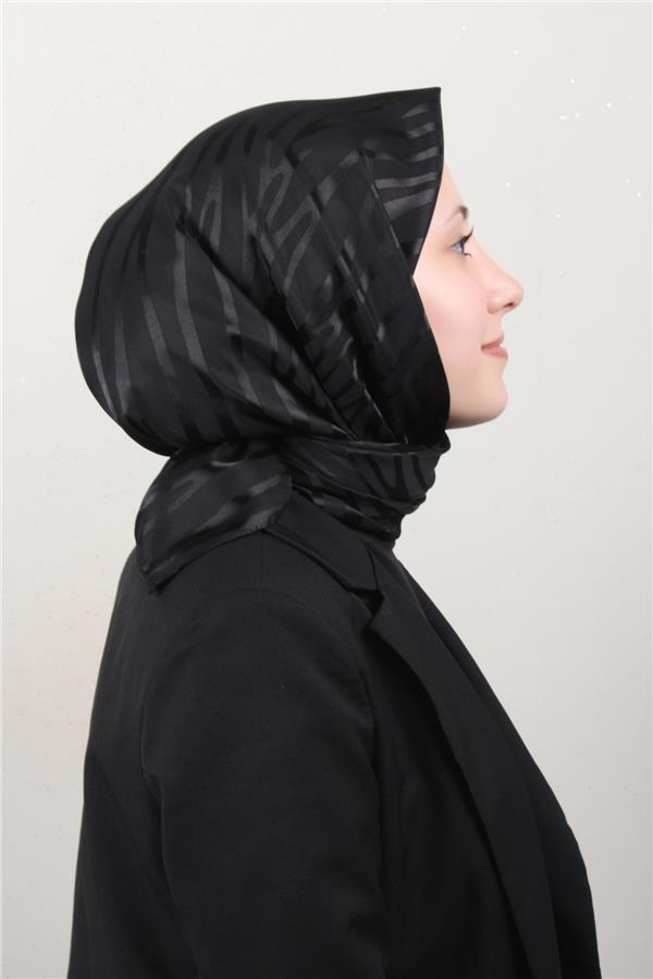 Golden Jakar Eşarp 4136-10 Siyah