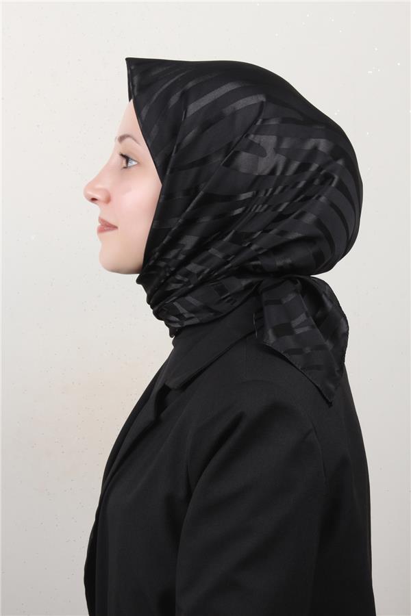Golden Jakar Eşarp 4136-10 Siyah
