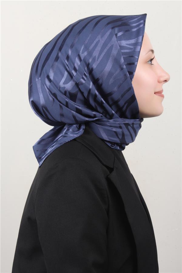 Golden Jakar Eşarp 4136-14 İndigo