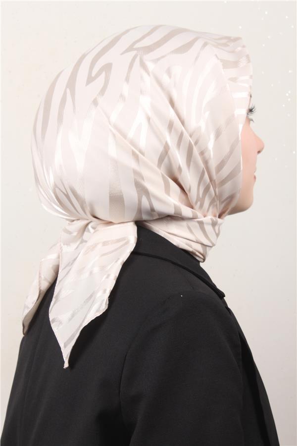 Golden Jakar Eşarp 4136-3 Açık Bej