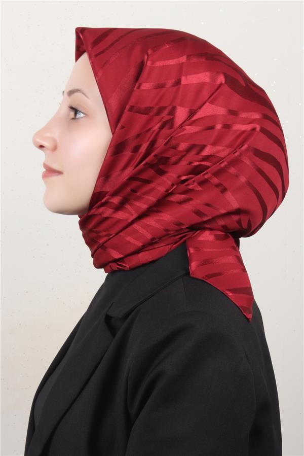 Golden Jakar Eşarp 4136-4 Bordo