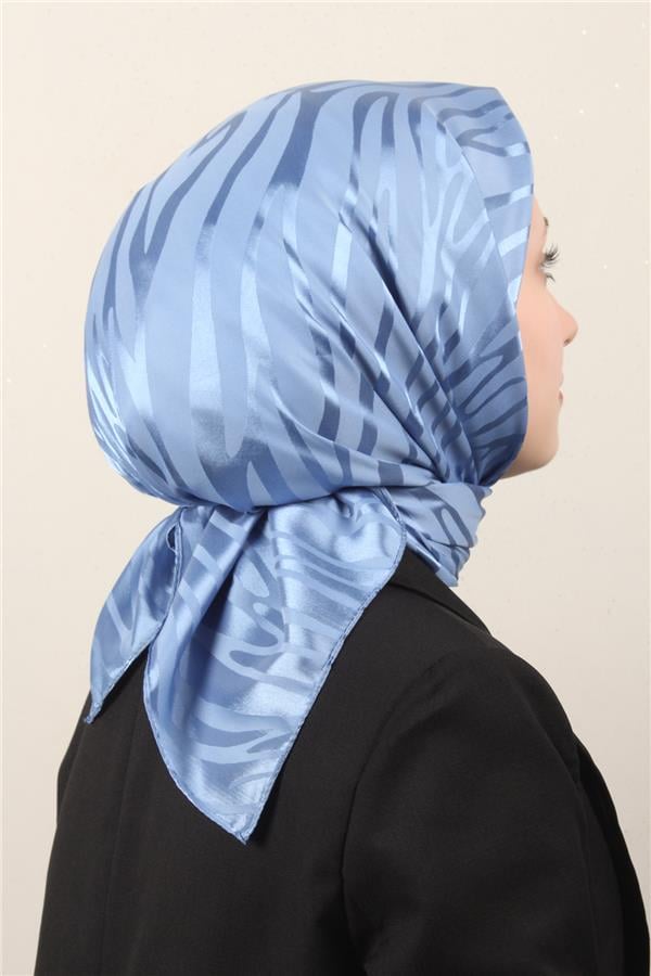 Golden Jakar Eşarp 4136-6 Açık Mavi