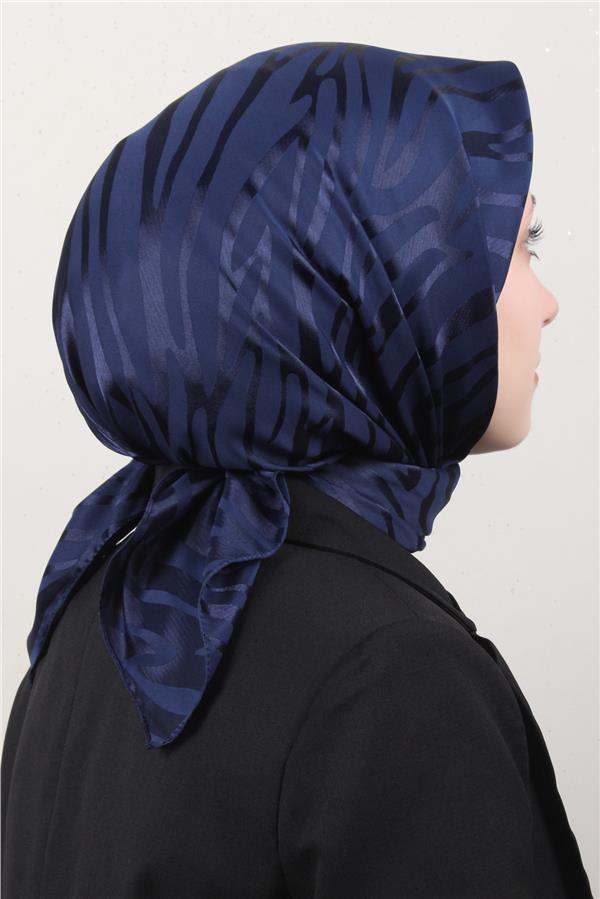 Golden Jakar Eşarp 4136-7 Lacivert