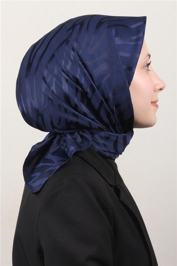 Golden Jakar Eşarp 4136-7 Lacivert