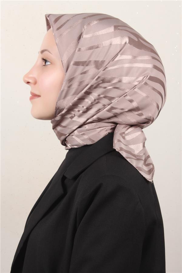 Golden Jakar Eşarp 4136-8 Açık Vizon