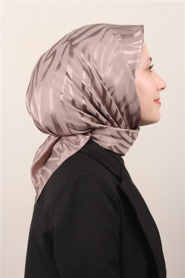 Golden Jakar Eşarp 4136-8 Açık Vizon