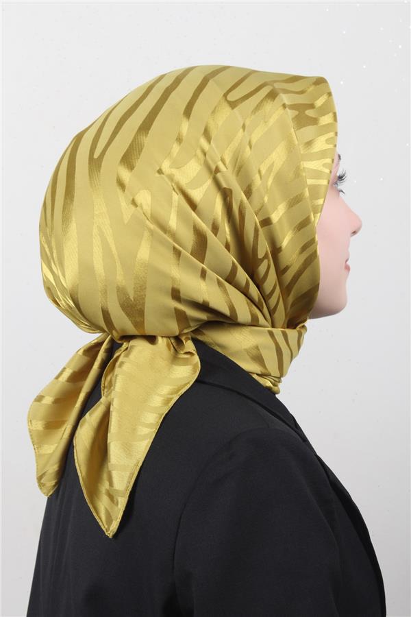 Golden Jakar Eşarp 4136-9 Yağ Yeşili