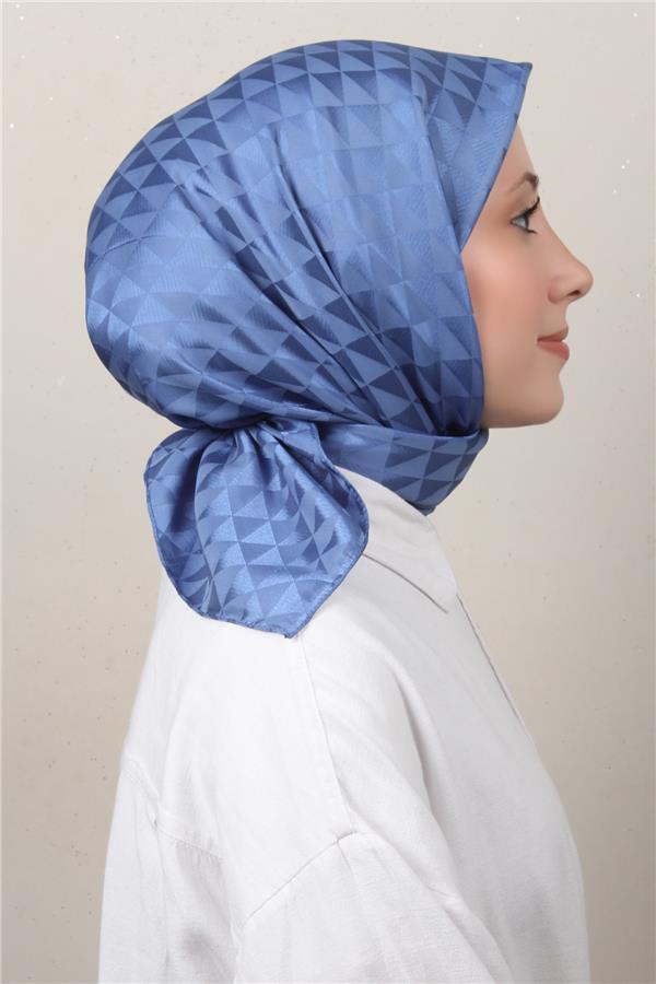 Golden Jakar Eşarp 4138-14 İndigo