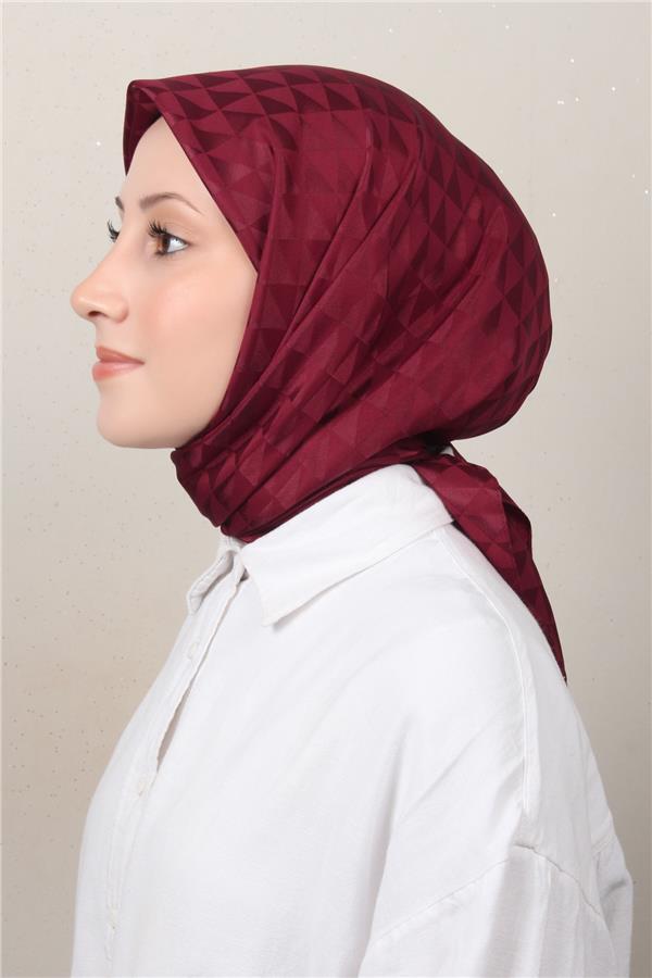 Golden Jakar Eşarp 4138-15 Bordo 
