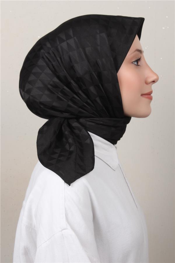 Golden Jakar Eşarp 4138-17 Siyah 