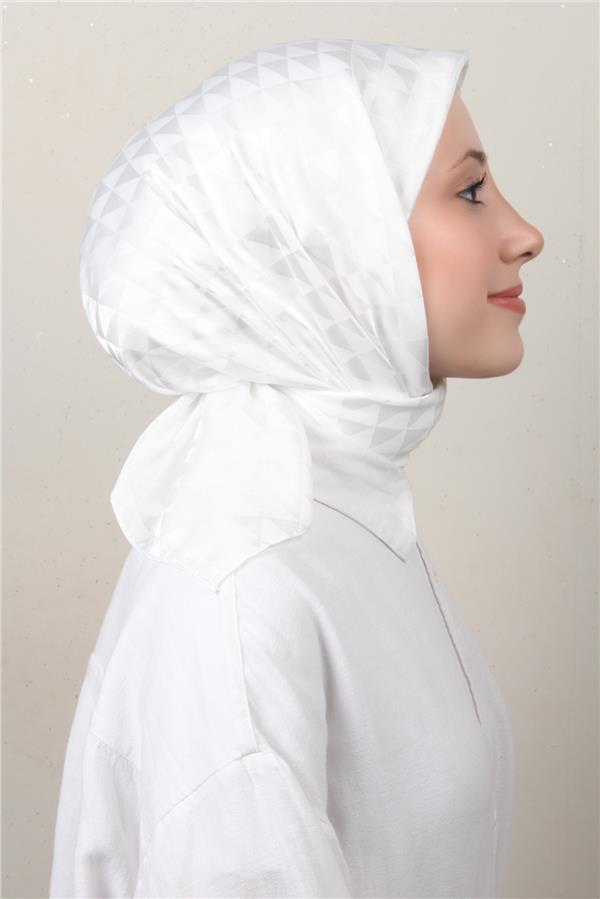 Golden Jakar Eşarp 4138-18 Beyaz 