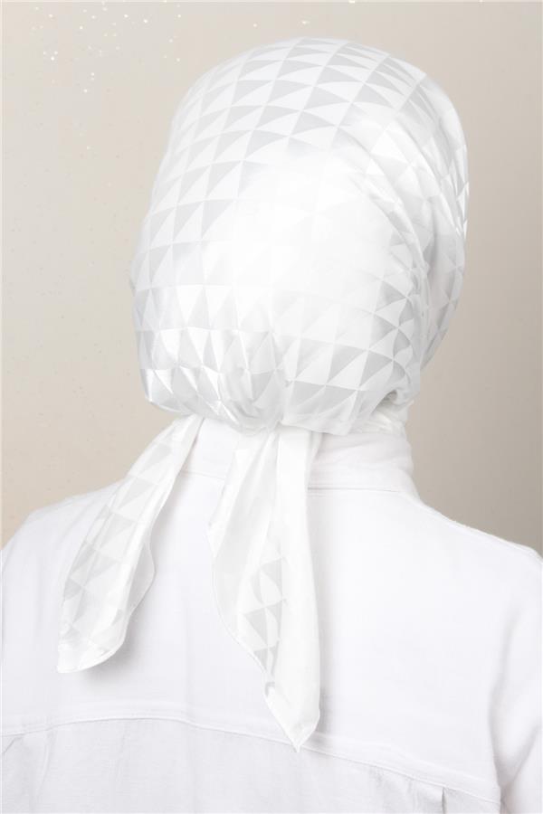 Golden Jakar Eşarp 4138-18 Beyaz 